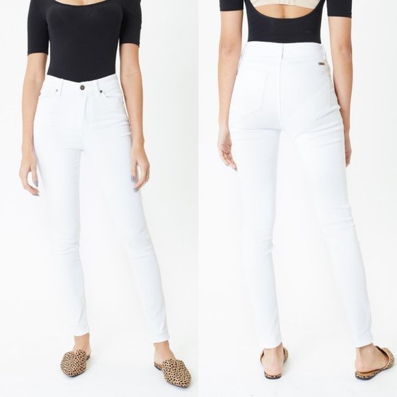 KanCan Denim - White Gemma High Rise Skinny Jeans {KanCan}
